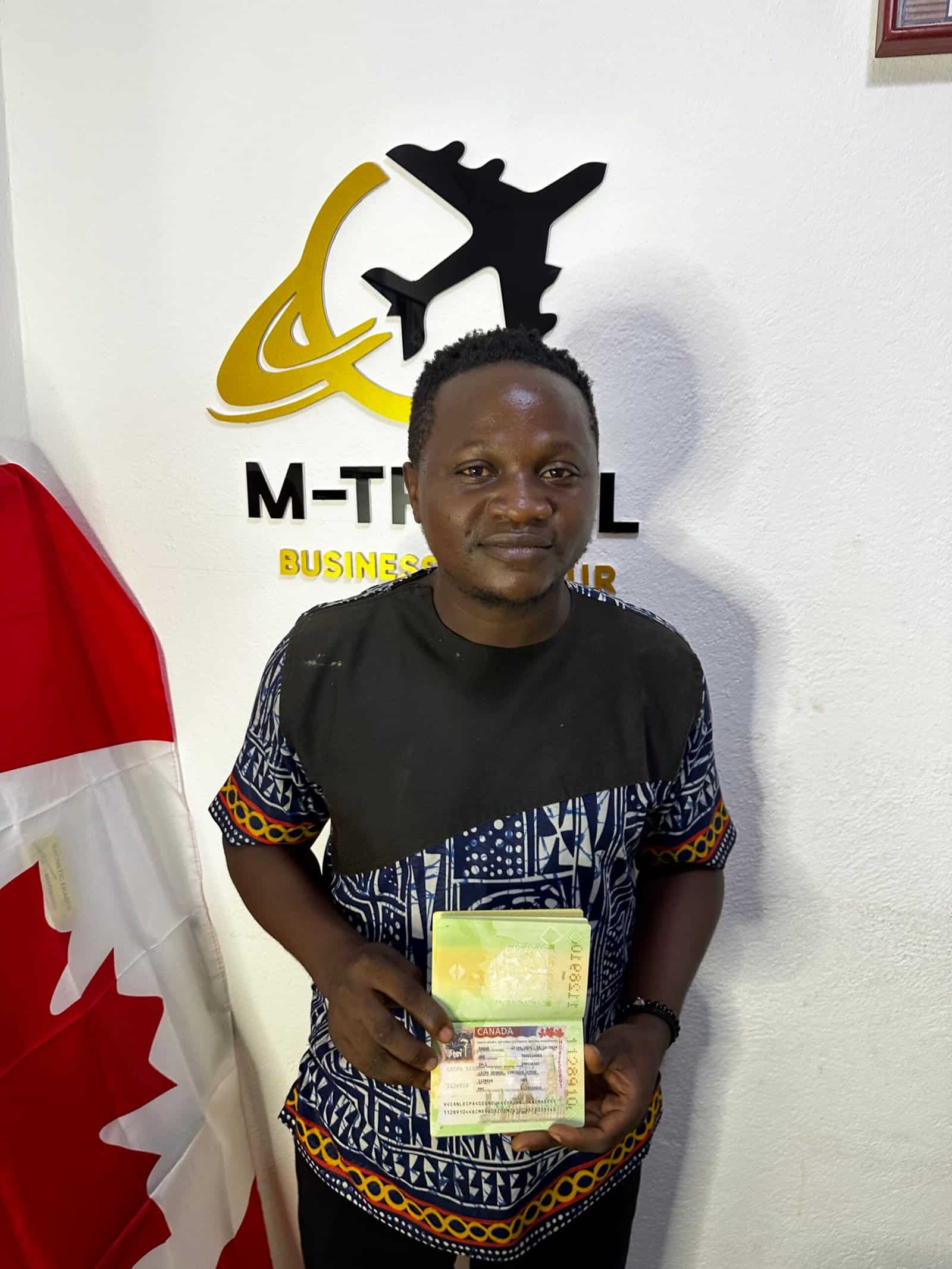 Client M-Travel ayant obtenu son visa Canada