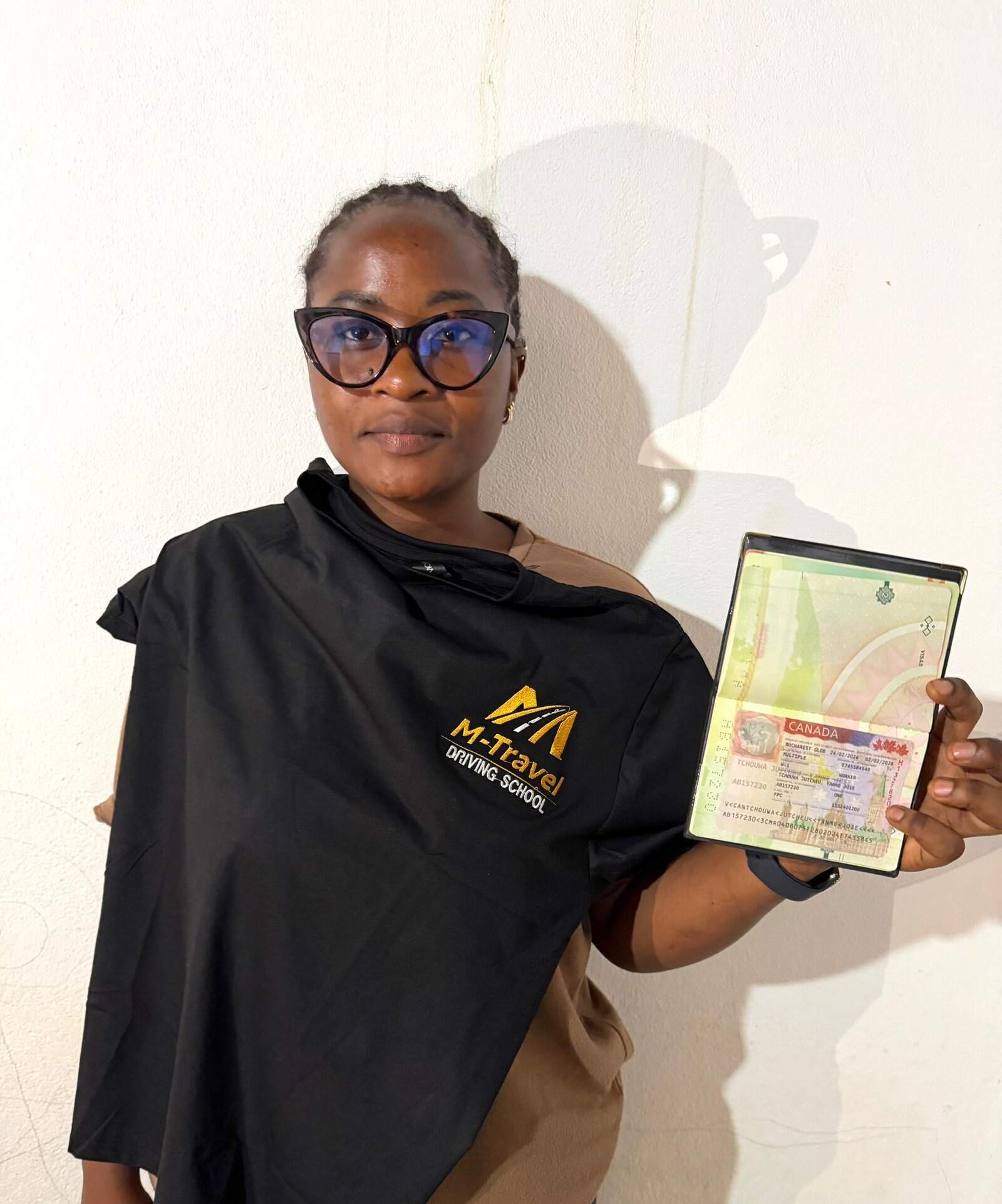 Marie-José Judjeu, cliente M-Travel en Ontario