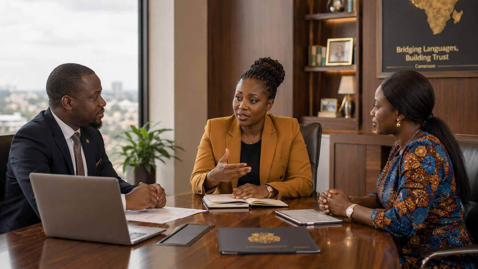 Service d'interprétation au Cameroun — interprète M-Travel